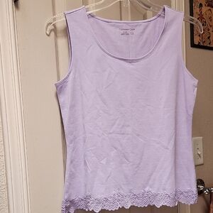 Coldwater Creek Lavender Tank Top